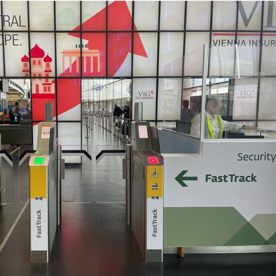 A Fast Track point in Vienna